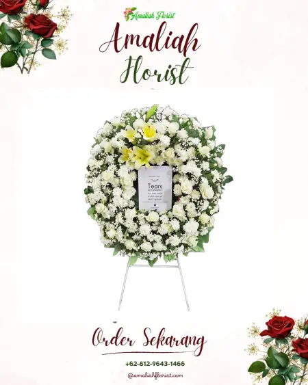 Krans Bunga Duka Sukamampir